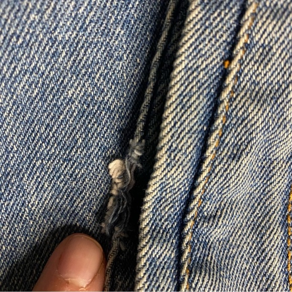 The Childrens Place Denim Youth Girl's Blue Cotton Blend Jeans Jacket Sz L 10-12 - Picture 2 of 10